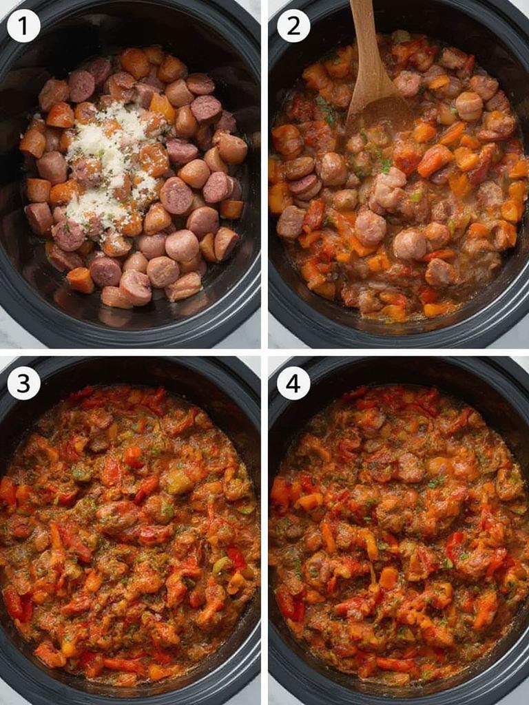 Sausage and Pepper Skillet 2