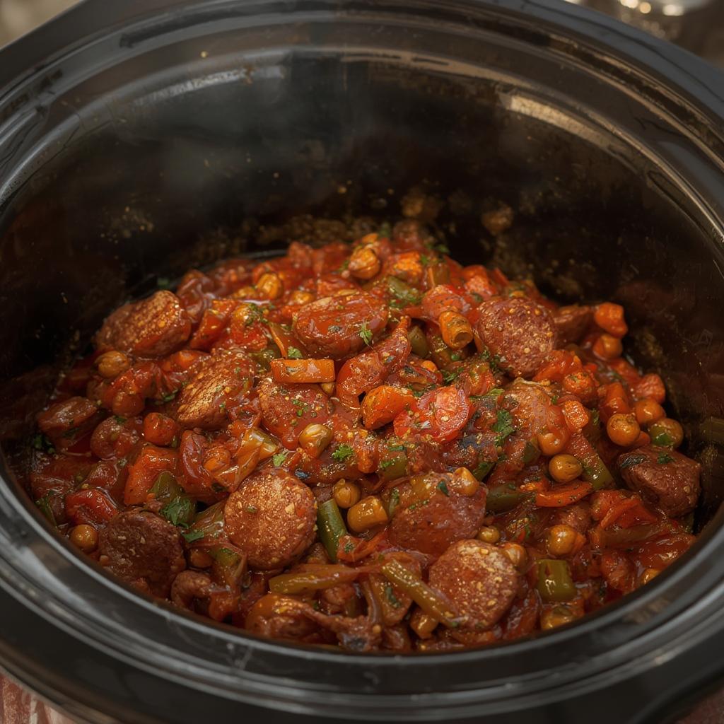 Sausage and Pepper Skillet