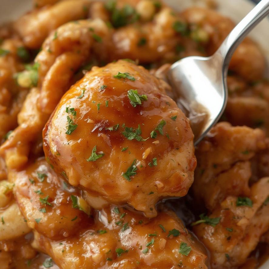 Slow Cooker Honey Garlic Chicken 3