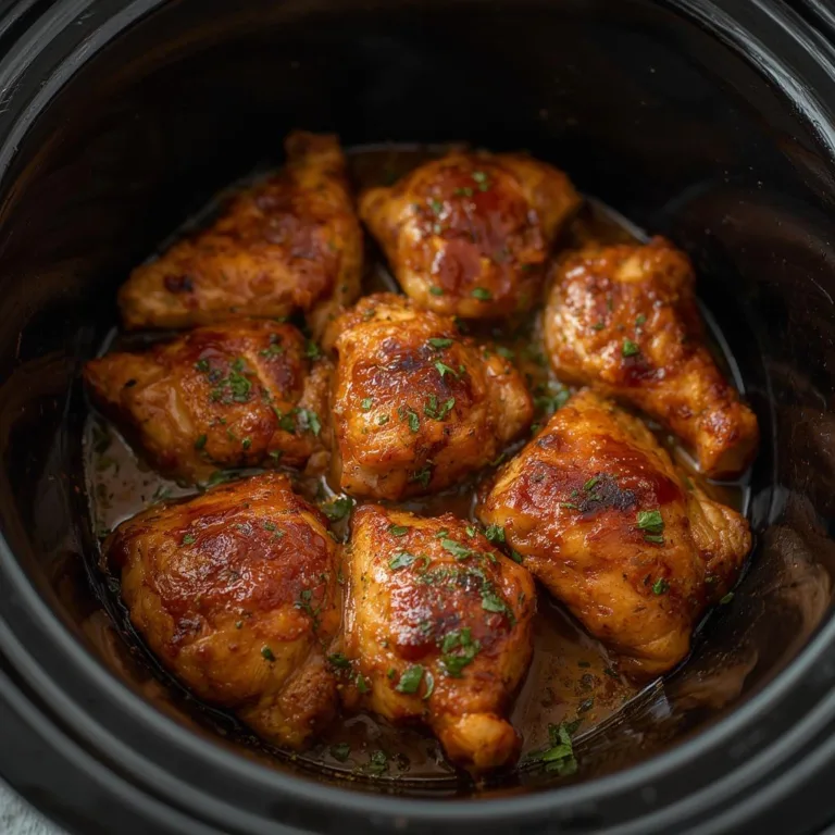 Slow Cooker Honey Garlic Chicken