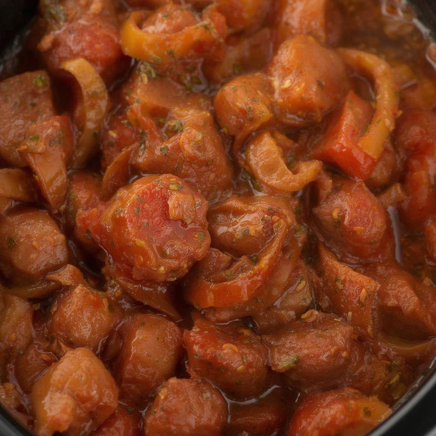 Smoked Sausage and Peppers Foil Pack 11