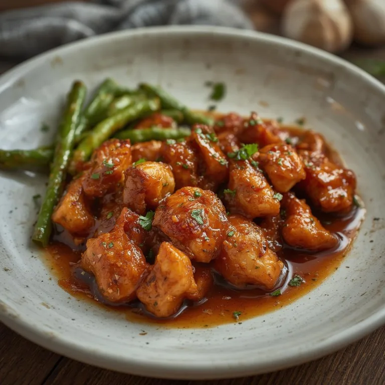 Spicy Honey Garlic Chicken