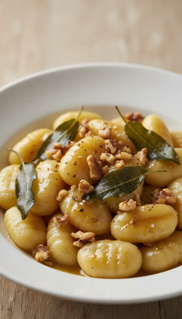 9 Simple Gnocchi with Brown Butter Sage Sauce Hacks 2 Ai image prompt 202602151740