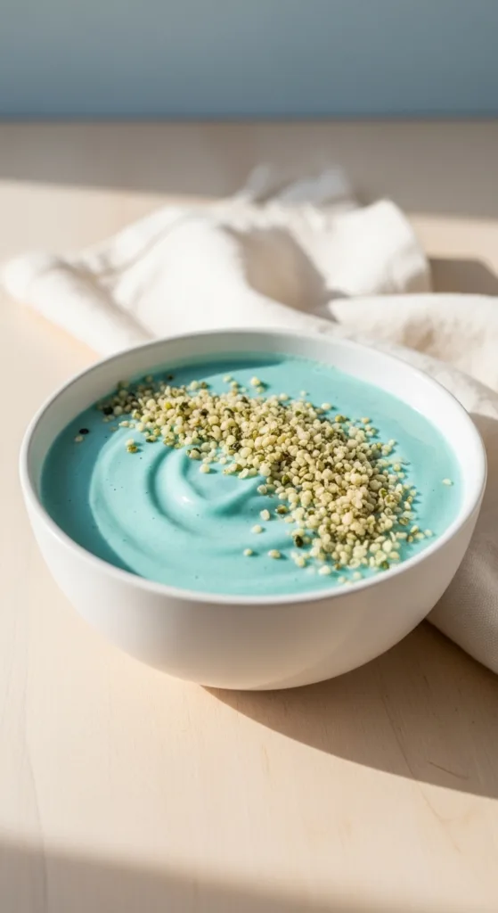 Blue spirulina smoothie bowl 36a8e69300