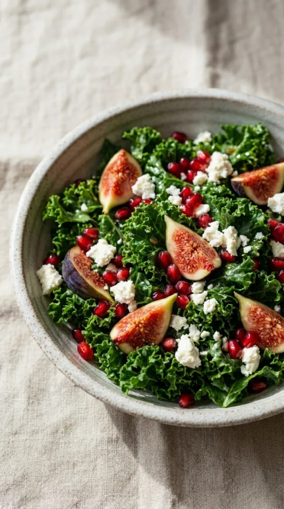 Kale pomegranate salad bowl 29136ffa6f