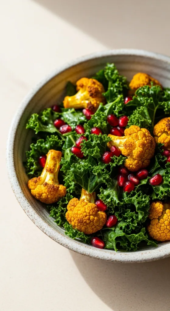 Kale pomegranate salad bowl c9e4724ef1