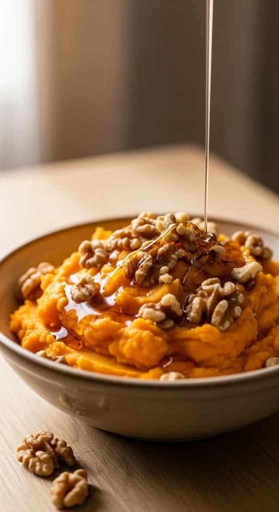 Mashed sweet potato breakfast bowl 7cde54854c