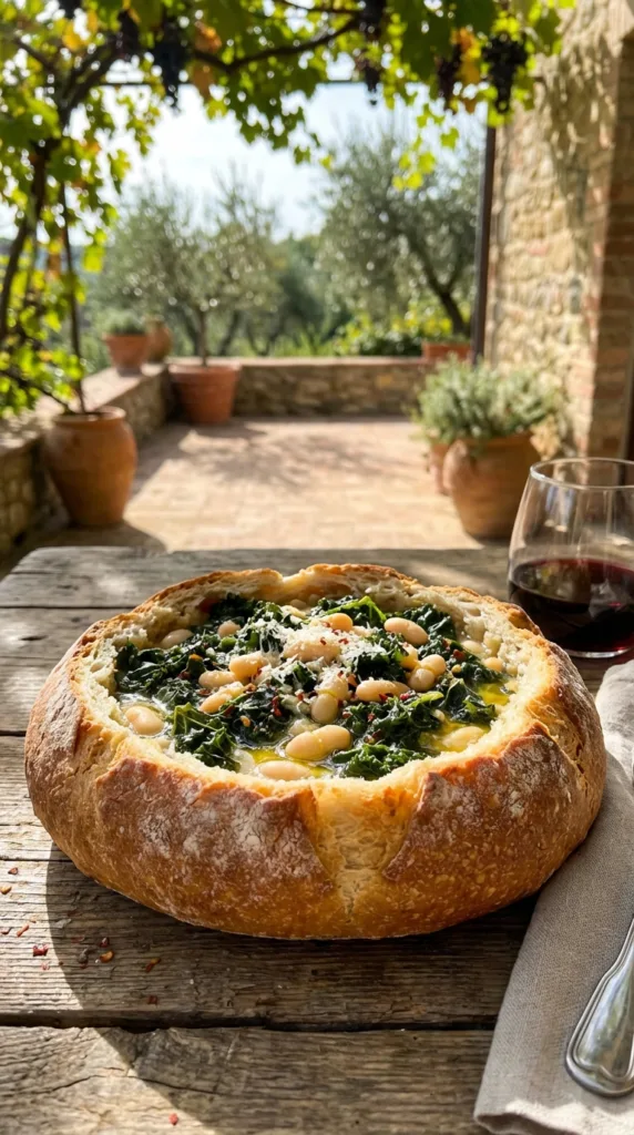 15 Rustic Bread Bowl Soup Presentation Ideas 15 Original bean and 202602132131