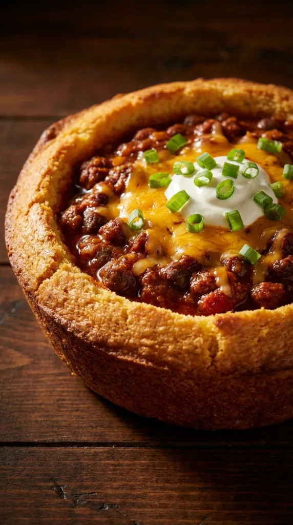 15 Rustic Bread Bowl Soup Presentation Ideas 11 Original chili in 202602132127
