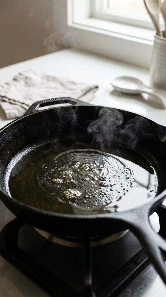 7 Garlic Butter Steak Bites Mistakes to Avoid 4 Original hot pan 202602132220