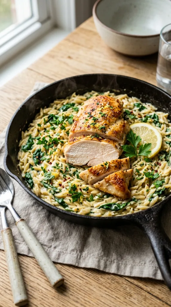Chicken and orzo 202603241043