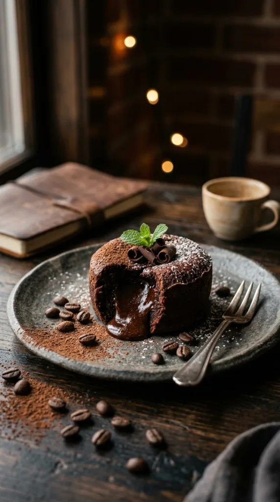 Chocolate lava cake with coffee 7d36c8266b