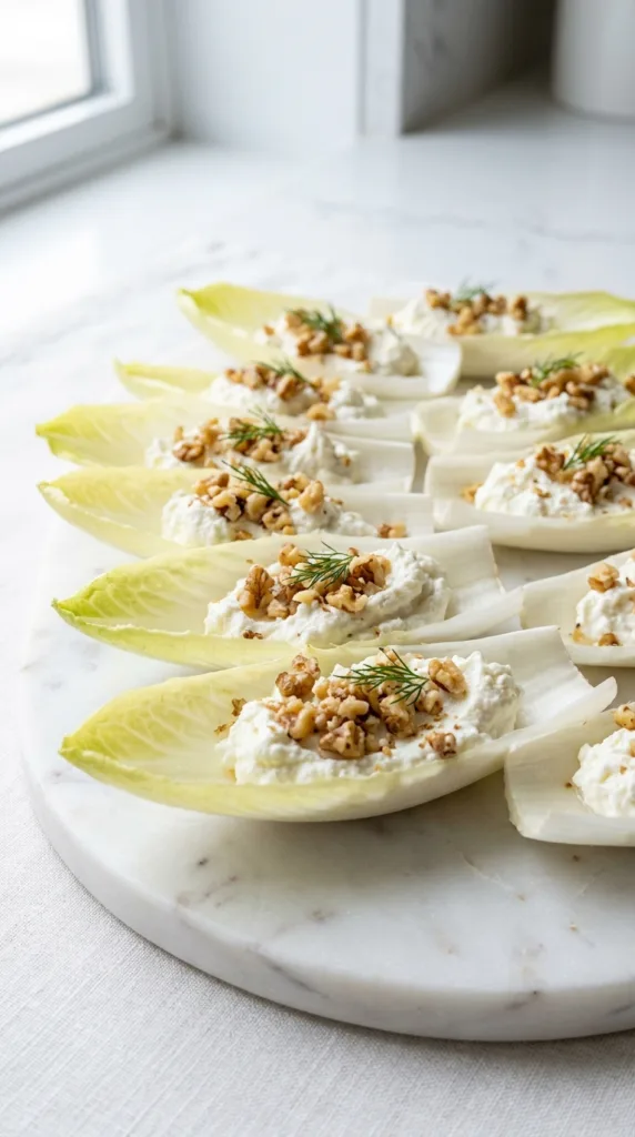 Endive spears with feta cheese bfa1420ece
