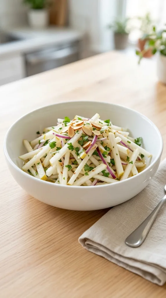Fresh jicama pear slaw bowl 20dd901874