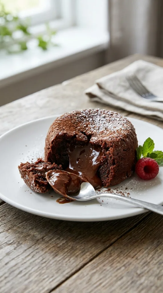 Glutenfree chocolate lava cake 7b3be1ce4d