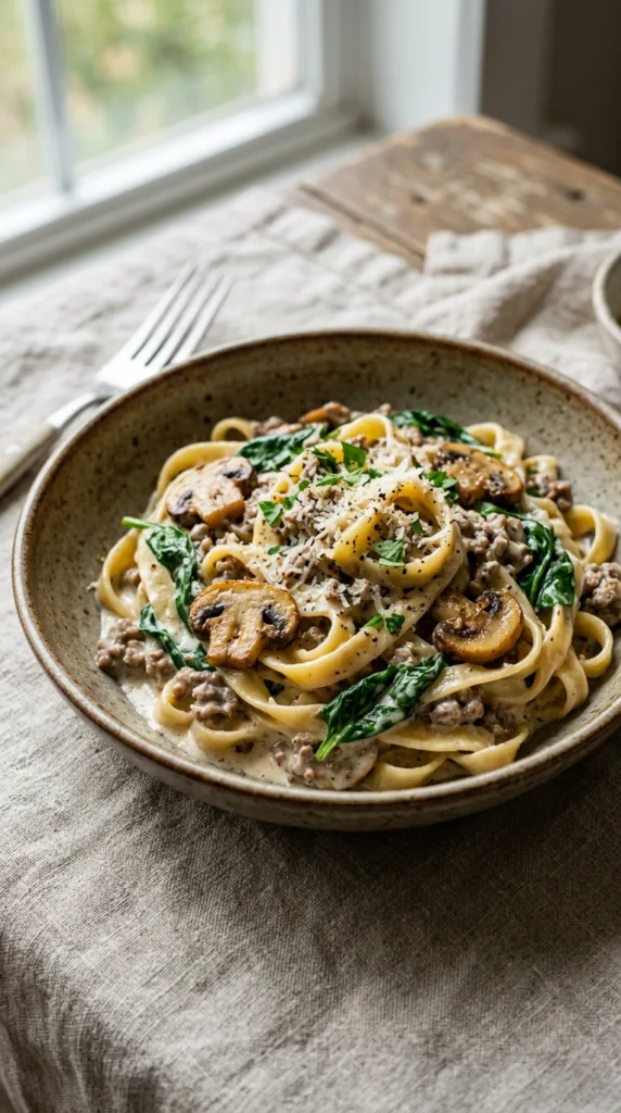 Ground beef pasta 202603231850