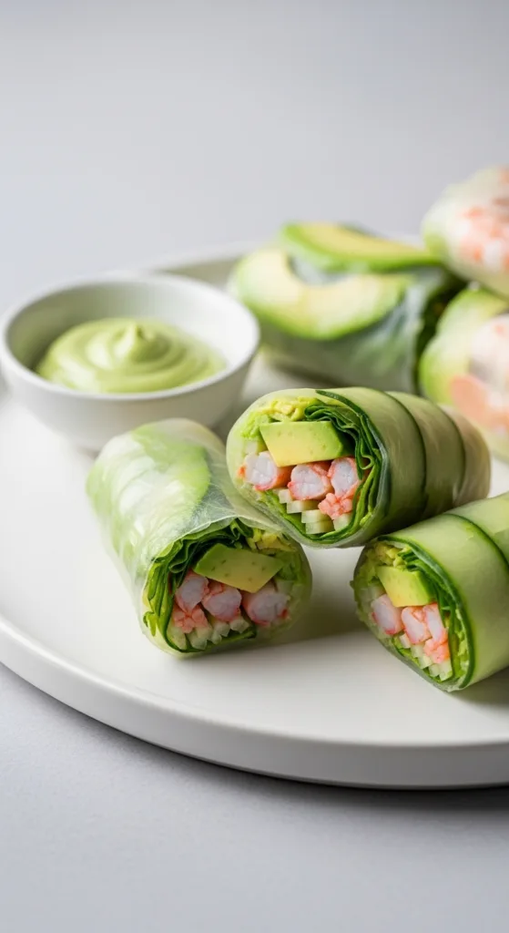 Originalavocado and shrimp spring rollscritiqueaga 9fc99521e3