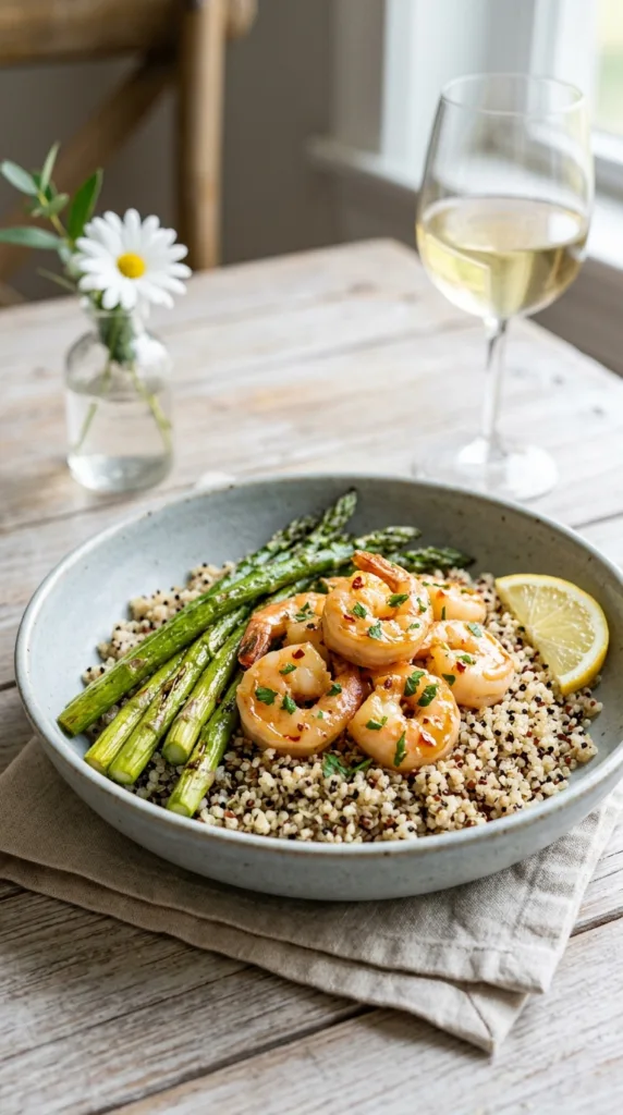 Shrimp asparagus over 202603241104