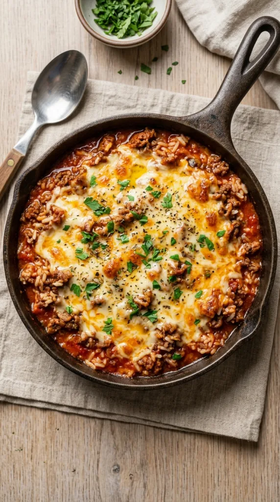 Skillet with ground 202603232102