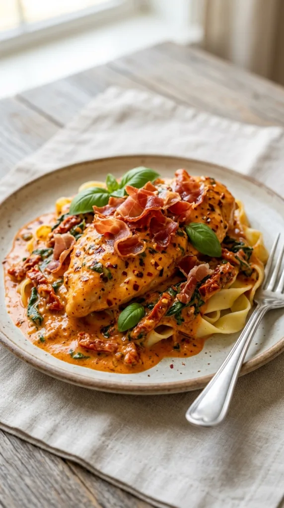 Spicy chicken with prosciutto 8c1d90ff60