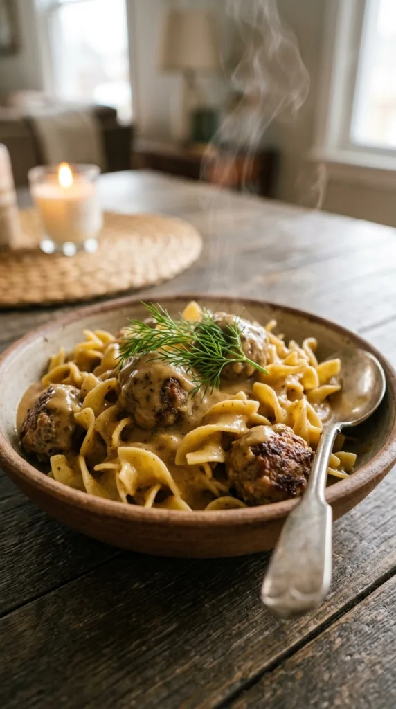 Swedish meatballs egg 202603231930