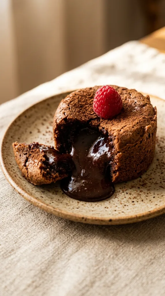 Vegan chocolate lava cake 95c7dab3d2