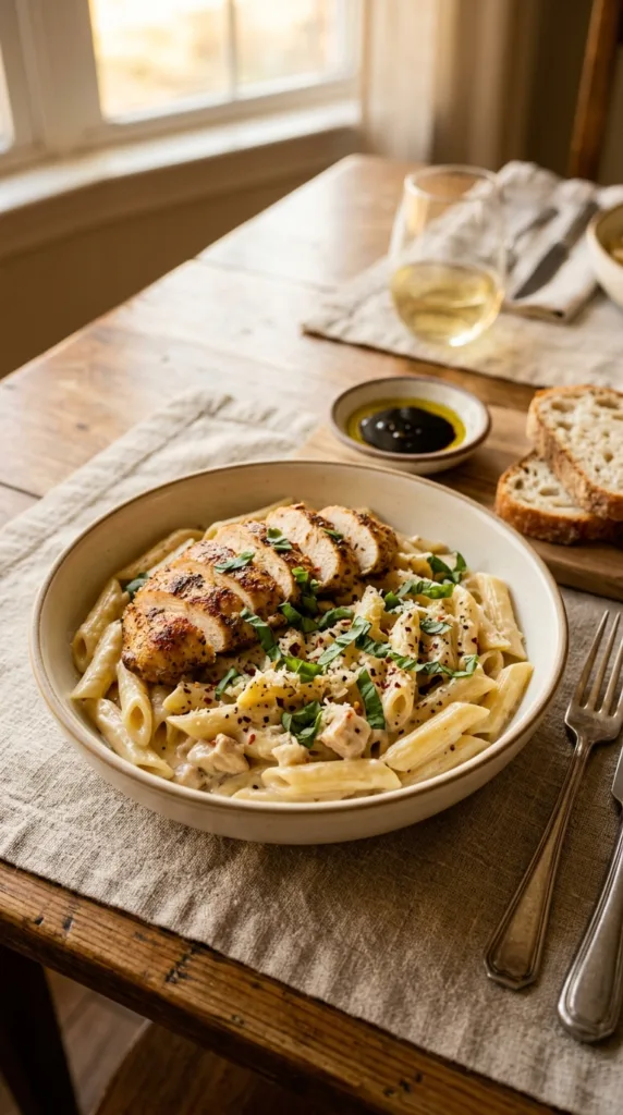 Creamy chicken pasta 202604241112