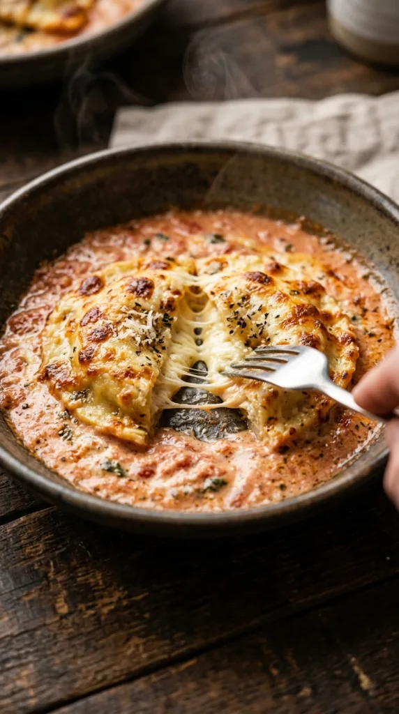 Fork cutting baked 202604241115