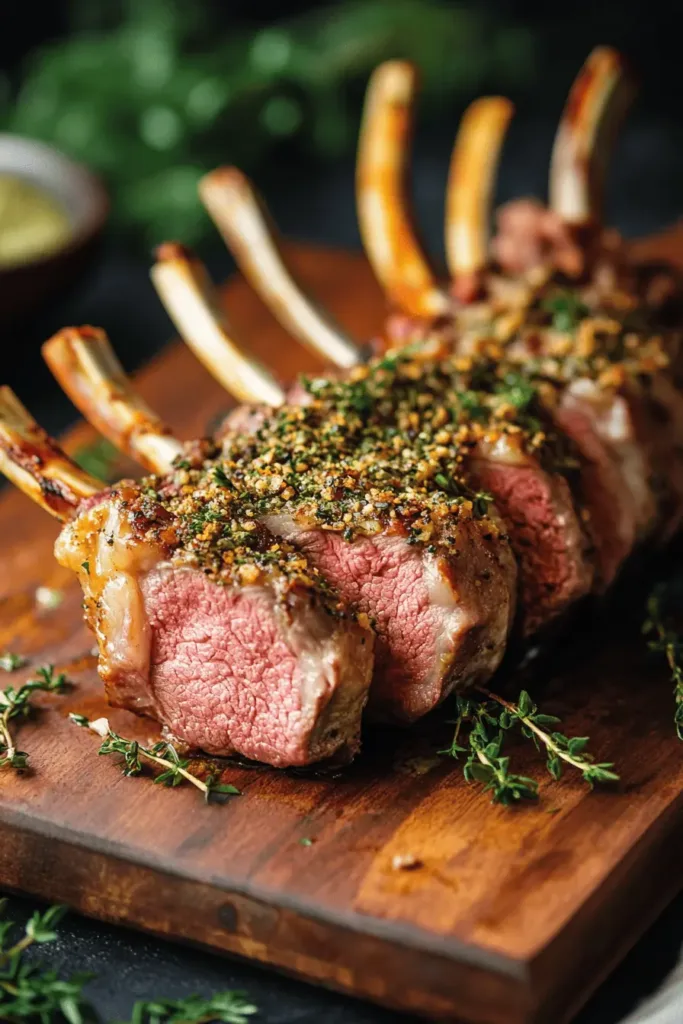 Herb Crusted Rack of Lamb