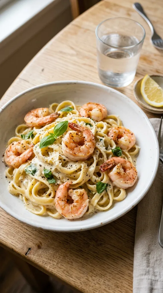 Shrimp Alfredo in 202604232051