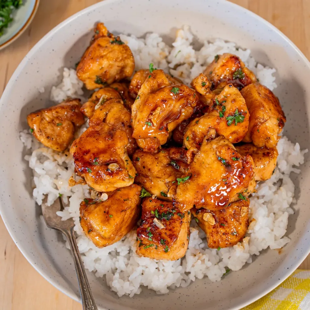 how to make honey garlic chicken