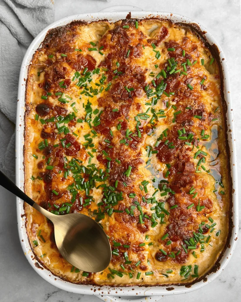 loaded scalloped potatoes 3