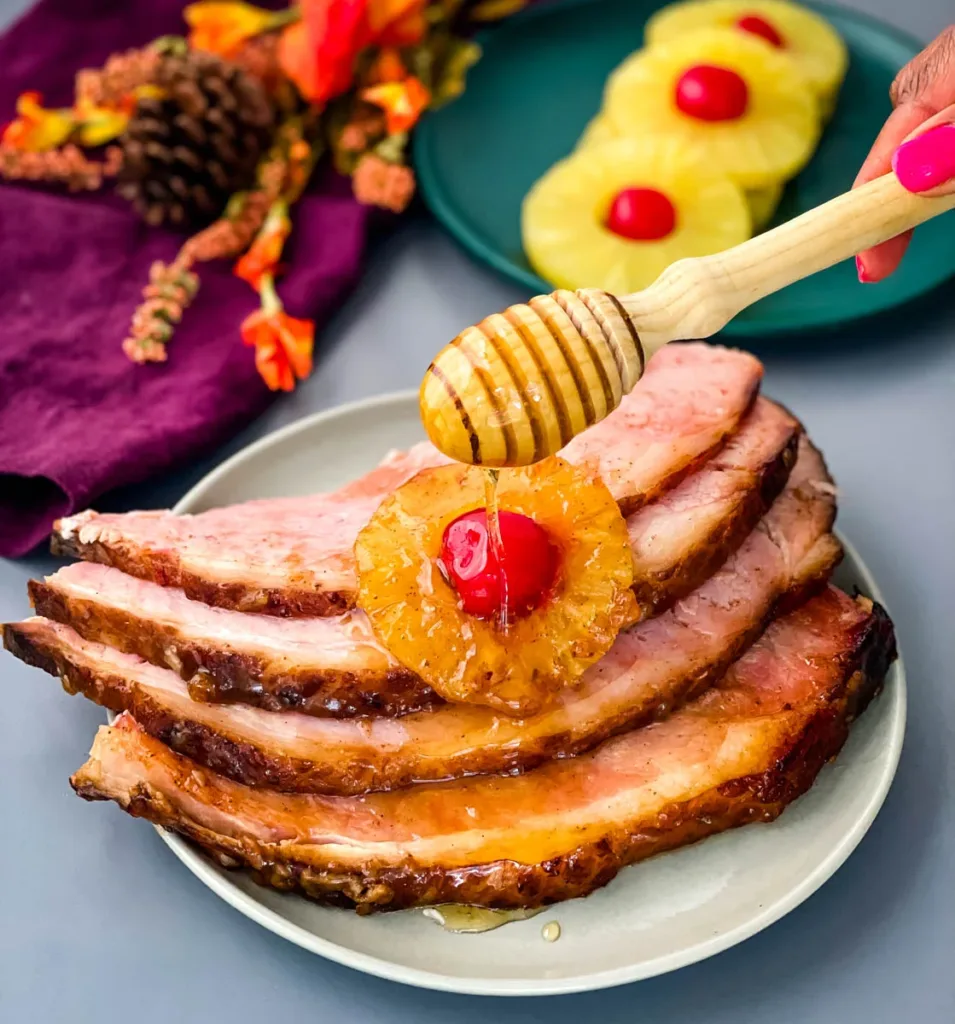 southern pineapple glazed ham 1