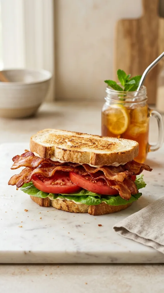 BLT sandwich on artisan bread 202605101952 2