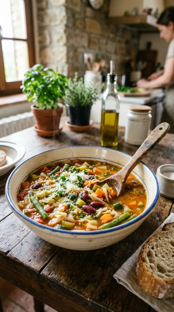 9 Cozy Soup Recipes Perfect for Family Dinners 8 Bowl of Minestrone soup 202605072110