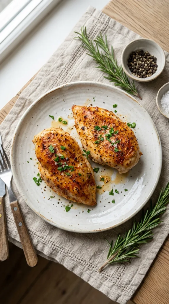10 Best Chicken Dinner Recipes for Busy Weeknights 2 Chicken breasts on ceramic plate 202605101911
