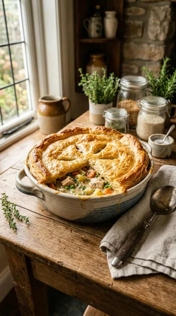 10 Best Chicken Dinner Recipes for Busy Weeknights 10 Chicken pot pie with pastry 202605101917