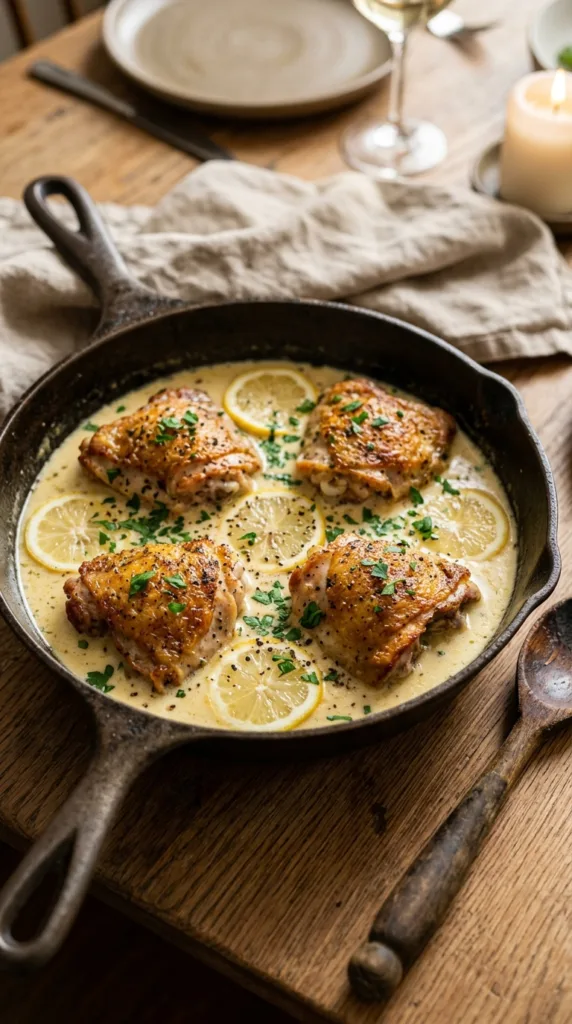 10 Best Chicken Dinner Recipes for Busy Weeknights 5 Chicken thighs in lemon butter 202605101913