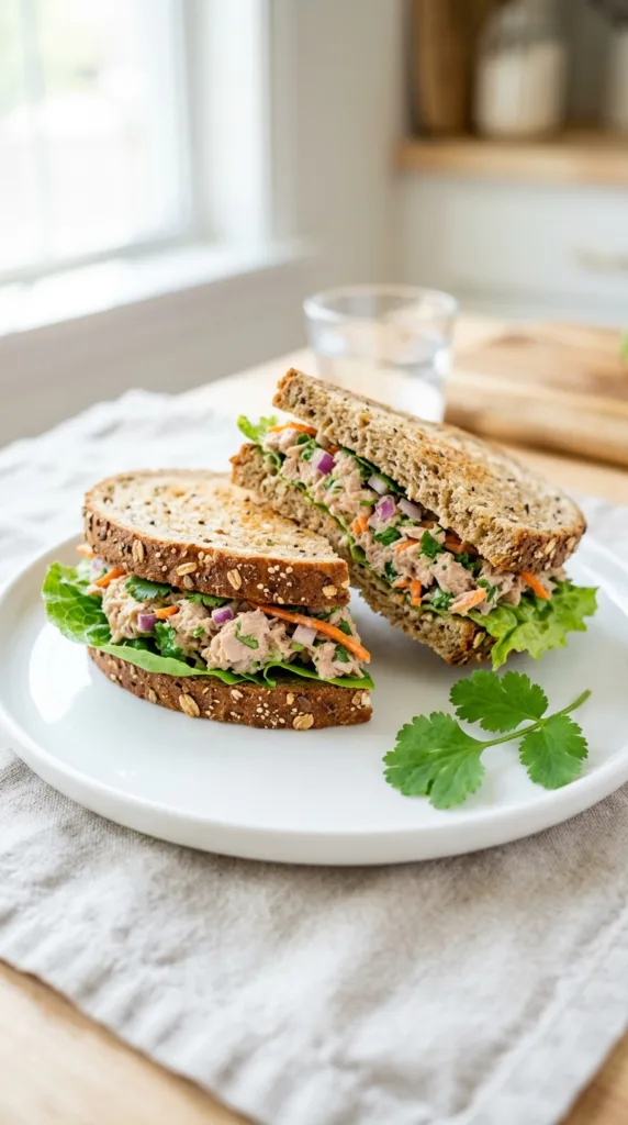 Tuna salad sandwich on bread 202605101957 1