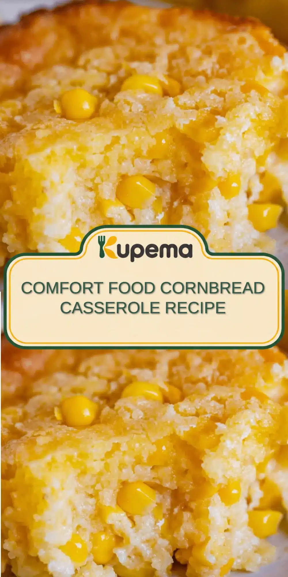 Comfort Food Cornbread Casserole Recipe