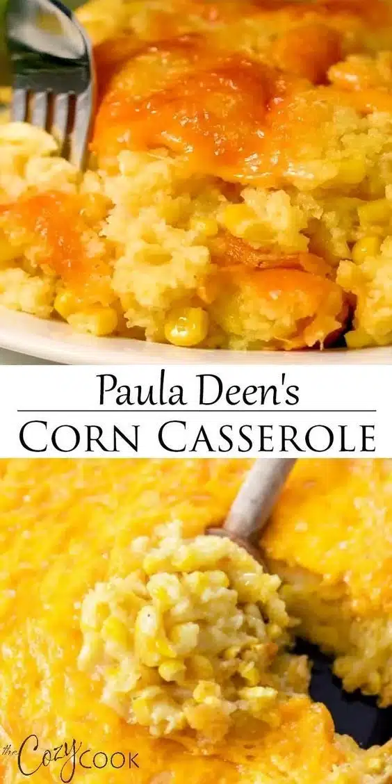 Delicious corn casserole made with Jiffy mix and prepared in a crock pot.