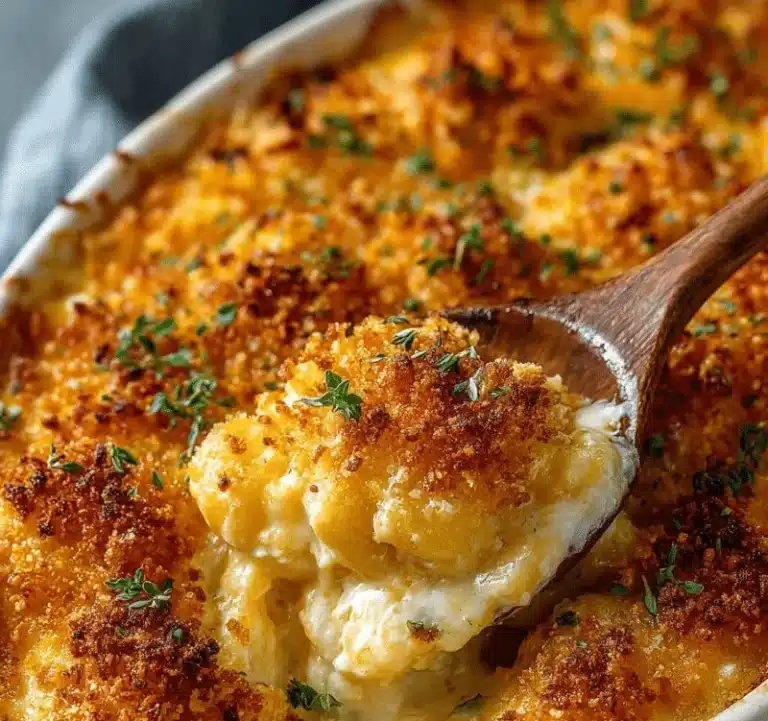 Dolly Parton's 5-ingredient casserole recipe served on a plate