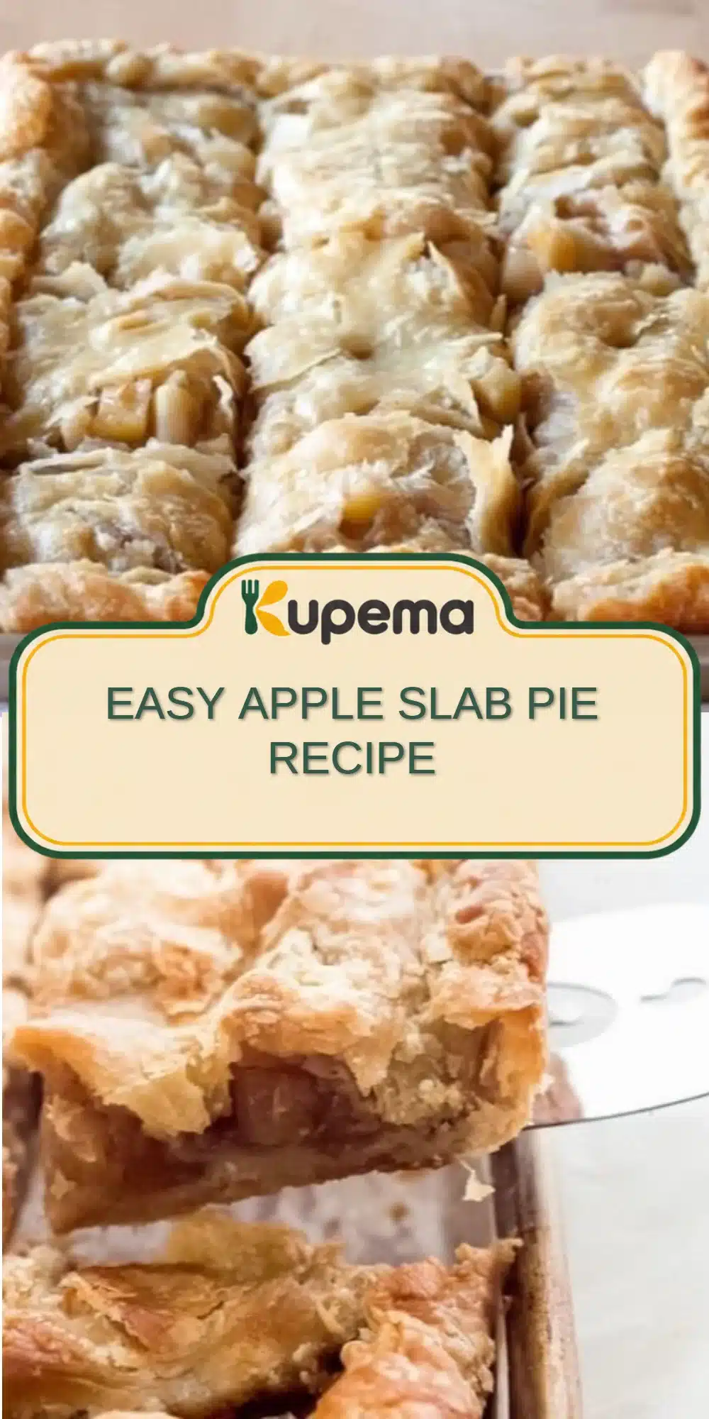 Easy Apple Slab Pie Recipe