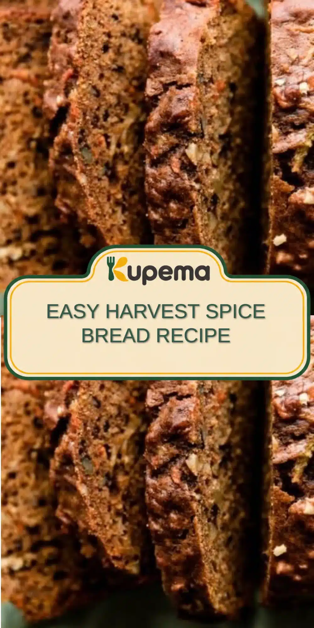 Easy Harvest Spice Bread Recipe