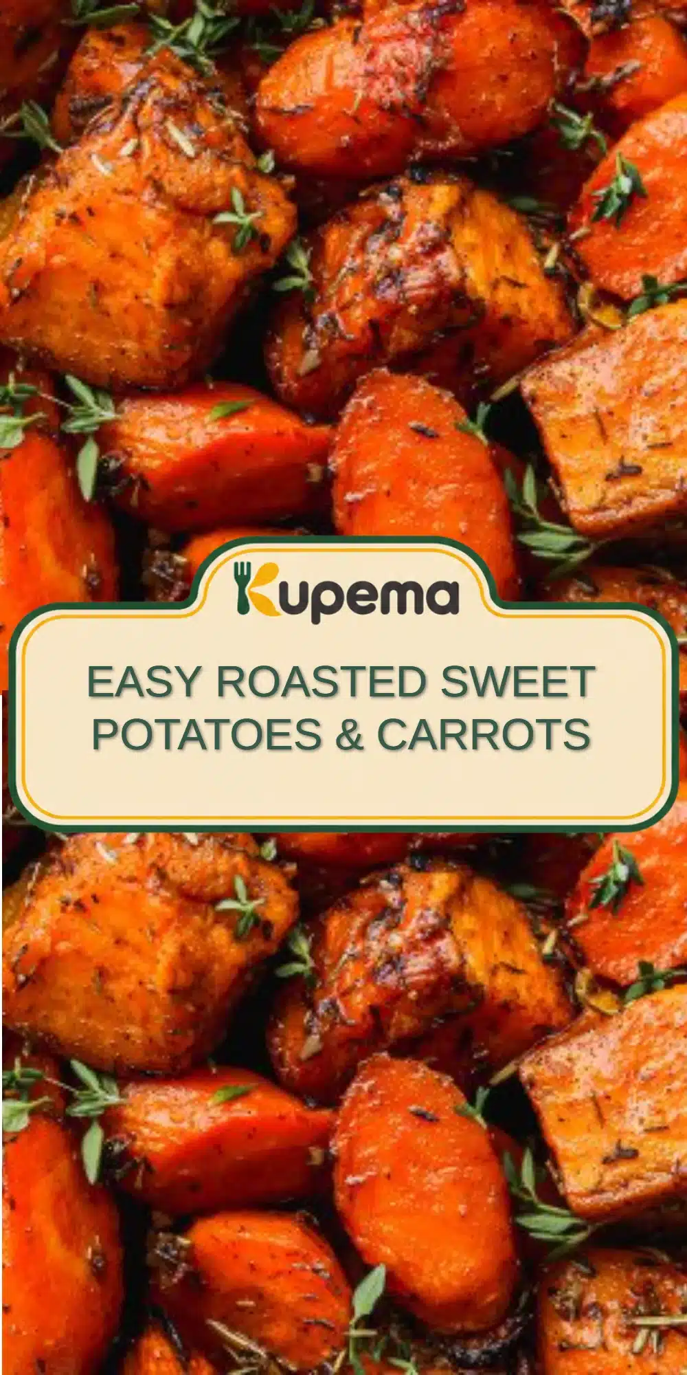 Easy Roasted Sweet Potatoes & Carrots