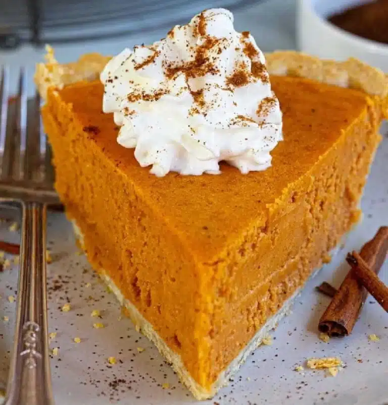 Delicious easy sweet potato pie made with condensed milk