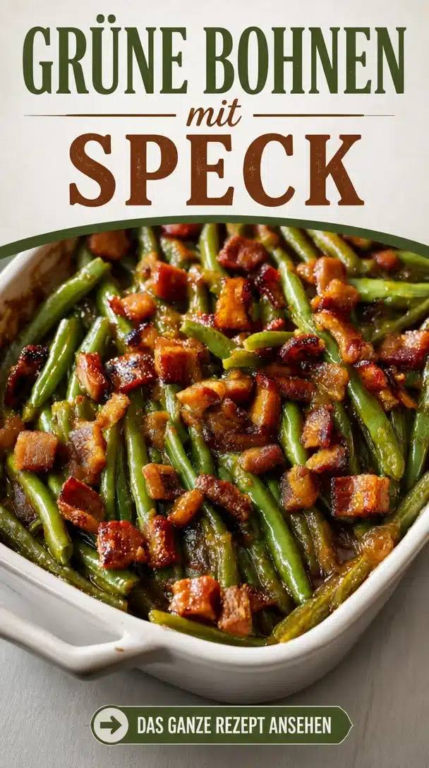 Green Bean Casserole Made with Fresh Green Beans