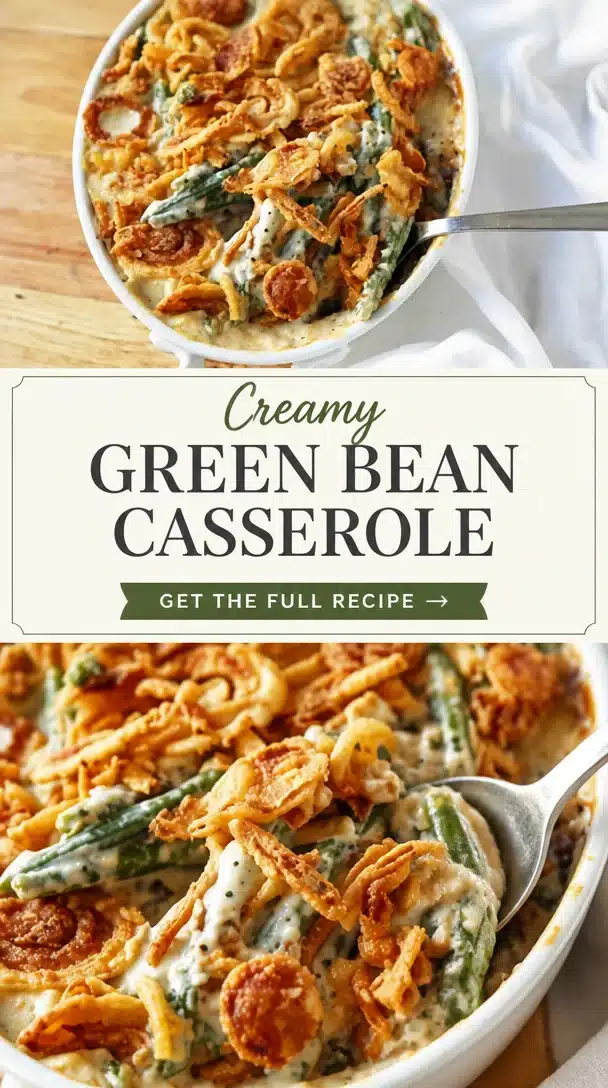 Homemade Green Bean Casserole Recipe