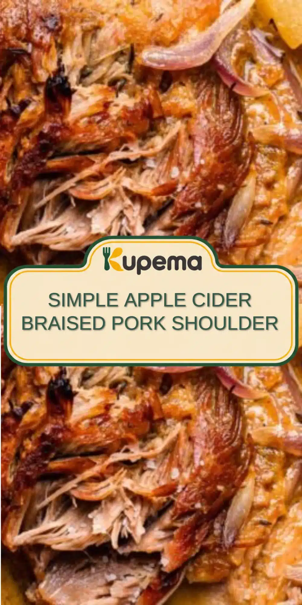 Simple Apple Cider Braised Pork Shoulder