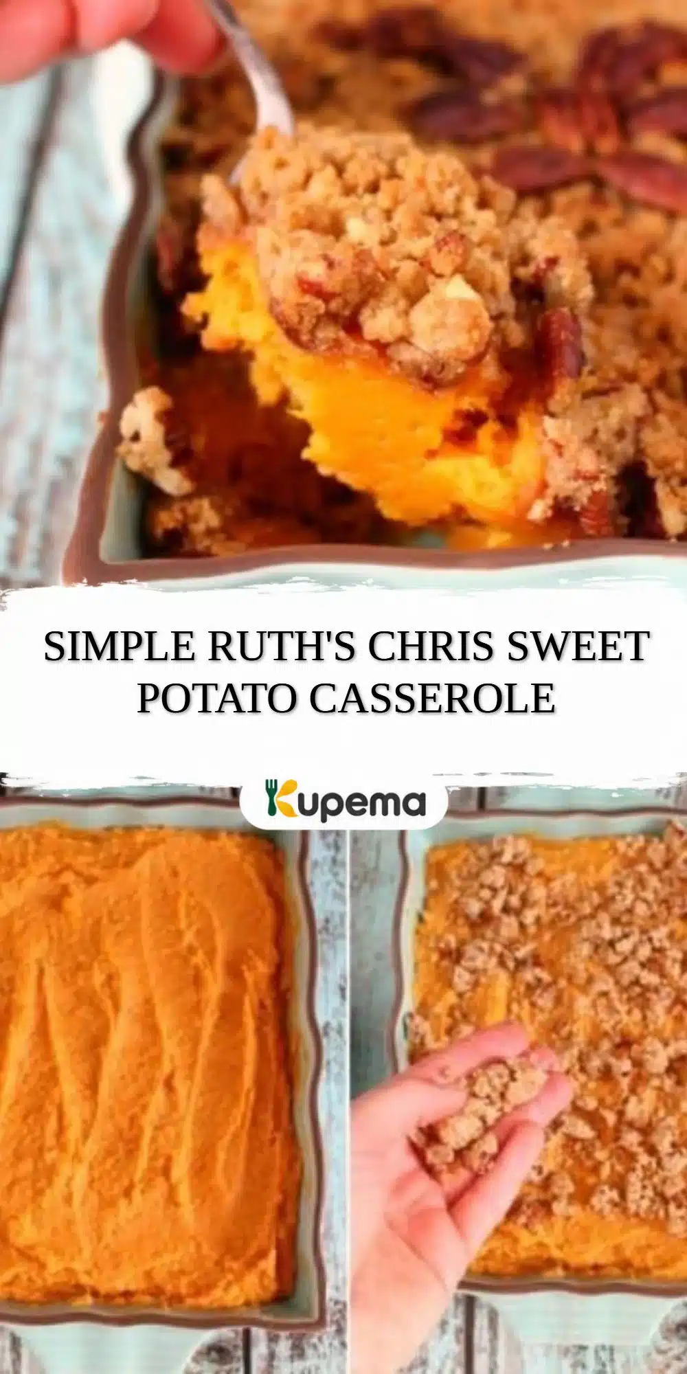 Simple Ruth's Chris Sweet Potato Casserole